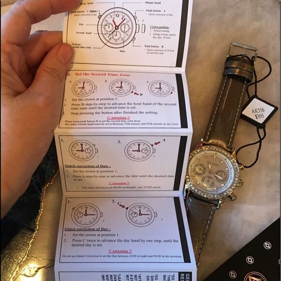 AKRIBOS XXIV Designer Metallic Watch - Picture 6 of 8